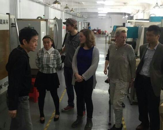 美国Celina​总监来到尖峰科技