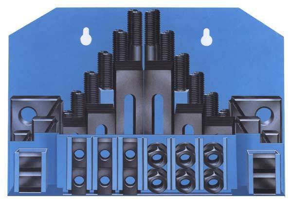 零件加工中铣床的夹具